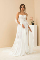 Angel Wings Şifon İçi Kısa Helen Gelinlik - Mediha Cambaz Bridal