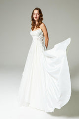 Aria Drapeli Straplez A Kesim Gelinlik - Mediha Cambaz Bridal