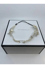 Bohem Üç Boyutlu Taşlı Gelin Saç Aksesuarı - Mediha Cambaz Bridal