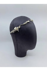 Bohem Üç Boyutlu Taşlı Gelin Saç Aksesuarı - Mediha Cambaz Bridal