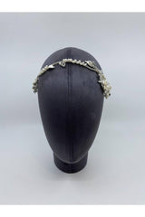 Bohem Üç Boyutlu Taşlı Gelin Saç Aksesuarı - Mediha Cambaz Bridal