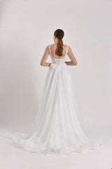 Bona Fide Işıltılı Vintage A Kesim Gelinlik - Mediha Cambaz Bridal