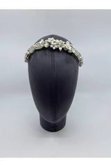 Cara Bohem Üç Boyutlu Çiçekli Gelin Saç Aksesuarı - Mediha Cambaz Bridal