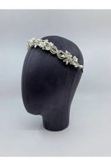 Cara Bohem Üç Boyutlu Çiçekli Gelin Saç Aksesuarı - Mediha Cambaz Bridal