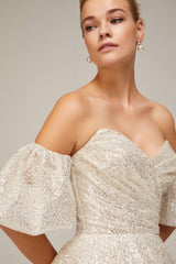 Cole 23 Drapeli Straplez A Kesim Gelinlik - Mediha Cambaz Bridal