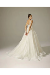 Dania Kolsuz Fransız Dantel Prenses Gelinlik - Mediha Cambaz Bridal