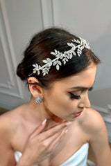 Darly Zirkon Taşlı Gelin Saç Aksesuarı - Mediha Cambaz Bridal
