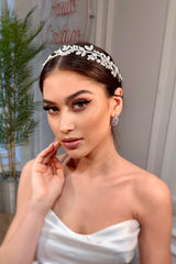 Darly Zirkon Taşlı Gelin Saç Aksesuarı - Mediha Cambaz Bridal