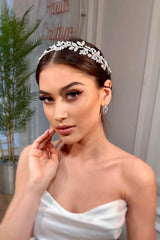 Darly Zirkon Taşlı Gelin Saç Aksesuarı - Mediha Cambaz Bridal