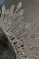 Ema After Party Zirkon Taşlı Gelin Tacı - Mediha Cambaz Bridal