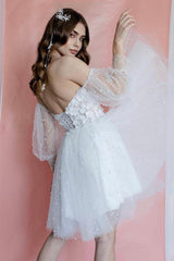 Fleur After Party Kısa Evden Çıkış Gelinlik Elbisesi - Mediha Cambaz Bridal