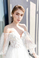 Fleur After Party Kısa Evden Çıkış Gelinlik Elbisesi - Mediha Cambaz Bridal