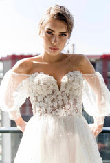 Fleur After Party Kısa Evden Çıkış Gelinlik Elbisesi - Mediha Cambaz Bridal