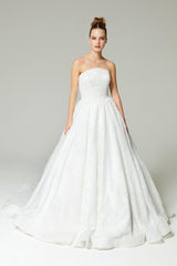 Frank Kasnak İşlemeli Prenses Gelinlik - Mediha Cambaz Bridal