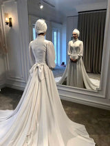 Haute Couture Özel Dikim Tesettür Gelinlik - Mediha Cambaz Bridal