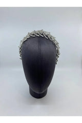 Helenistik Pırlanta Işıltılı Gelin Tacı - Mediha Cambaz Bridal