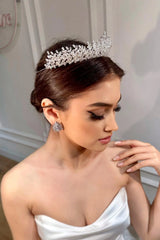 Jiri Zirkon Taşlı Gelin Tacı - Mediha Cambaz Bridal