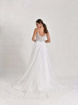 Landscape Üç Boyutlu Dantel A Kesim Gelinlik - Mediha Cambaz Bridal