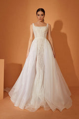 Laurent 2 İki Parça Prenses Model Gelinlik - Mediha Cambaz Bridal