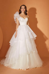 Madeline Dantel Kat Kat A Kesim Gelinlik - Mediha Cambaz Bridal