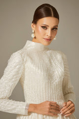 Max Dantel Tesettür Prenses Model Gelinlik - Mediha Cambaz Bridal