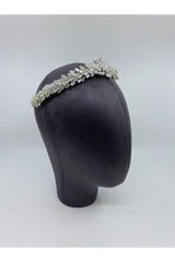 Moira Zirkon Taşlı Apolet Görünümlü Saç Aksesuarı - Mediha Cambaz Bridal