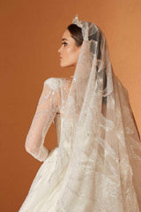 Molly 22 Işıltılı Dantel Prenses Model Gelinlik - Mediha Cambaz Bridal