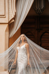 Nora Mariquine Fransız Dantel Balık Gelinlik - Mediha Cambaz Bridal