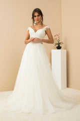 Pearl Drapeli V Yaka Helen A Kesim Gelinlik - Mediha Cambaz Bridal