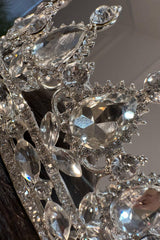 Phobe Tam Tur Zirkon Taşlı Gelin Tacı - Mediha Cambaz Bridal