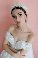 Pinknest Üç Boyutlu Dantel A Kesim Gelinlik - Mediha Cambaz Bridal
