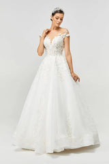 Royal Dantel Organze A Kesim Gelinlik - Mediha Cambaz Bridal