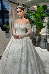 Sandro İnci İşlemeli Prenses Model Gelinlik - Mediha Cambaz Bridal