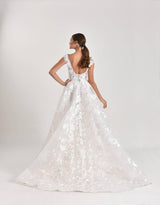 Sansa Üç Boyutlu Dantel Prenses Model Gelinlik - Mediha Cambaz Bridal