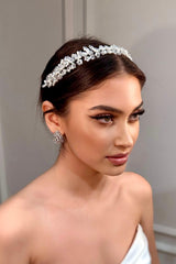 Sarah Boncuklu ve İncili Gelin Saç Aksesuarı - Mediha Cambaz Bridal