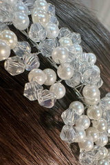 Sarah Boncuklu ve İncili Gelin Saç Aksesuarı - Mediha Cambaz Bridal