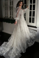 Valentina Simli Dantel A Kesim Gelinlik - Mediha Cambaz Bridal
