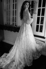 Valentina Simli Dantel A Kesim Gelinlik - Mediha Cambaz Bridal