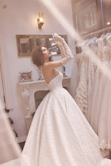 Valerie Straplez Dantel İşlemeli Prenses Model Gelinlik - Mediha Cambaz Bridal