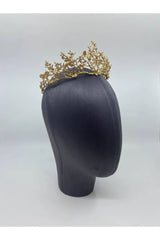 Vintage Dallı Kelebekli Gelin Tacı - Mediha Cambaz Bridal