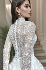 Yasu Hakim Yaka Dantel Prenses Model Gelinlik - Mediha Cambaz Bridal