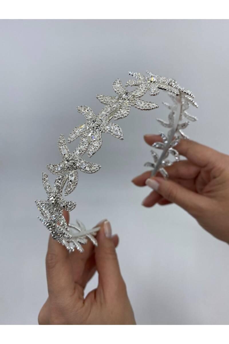 Yıldızlı Gelin Saç Aksesuarı - Mediha Cambaz Bridal