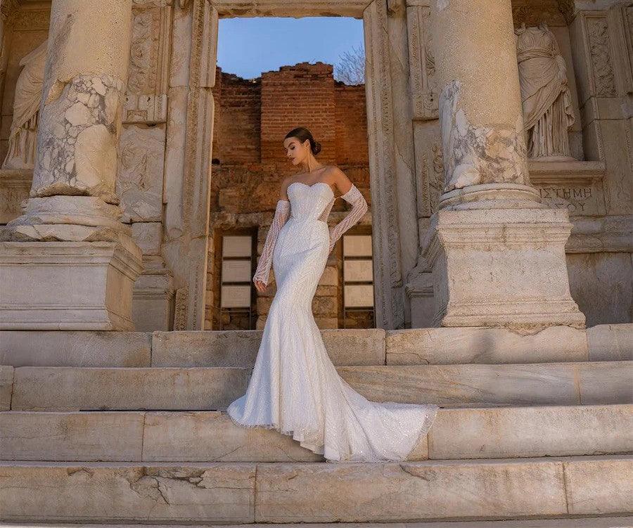 Balık Gelinlik Kimlere Yakışır? Vücut Tipine Göre Balık Gelinlik Seçimi - Mediha Cambaz Bridal