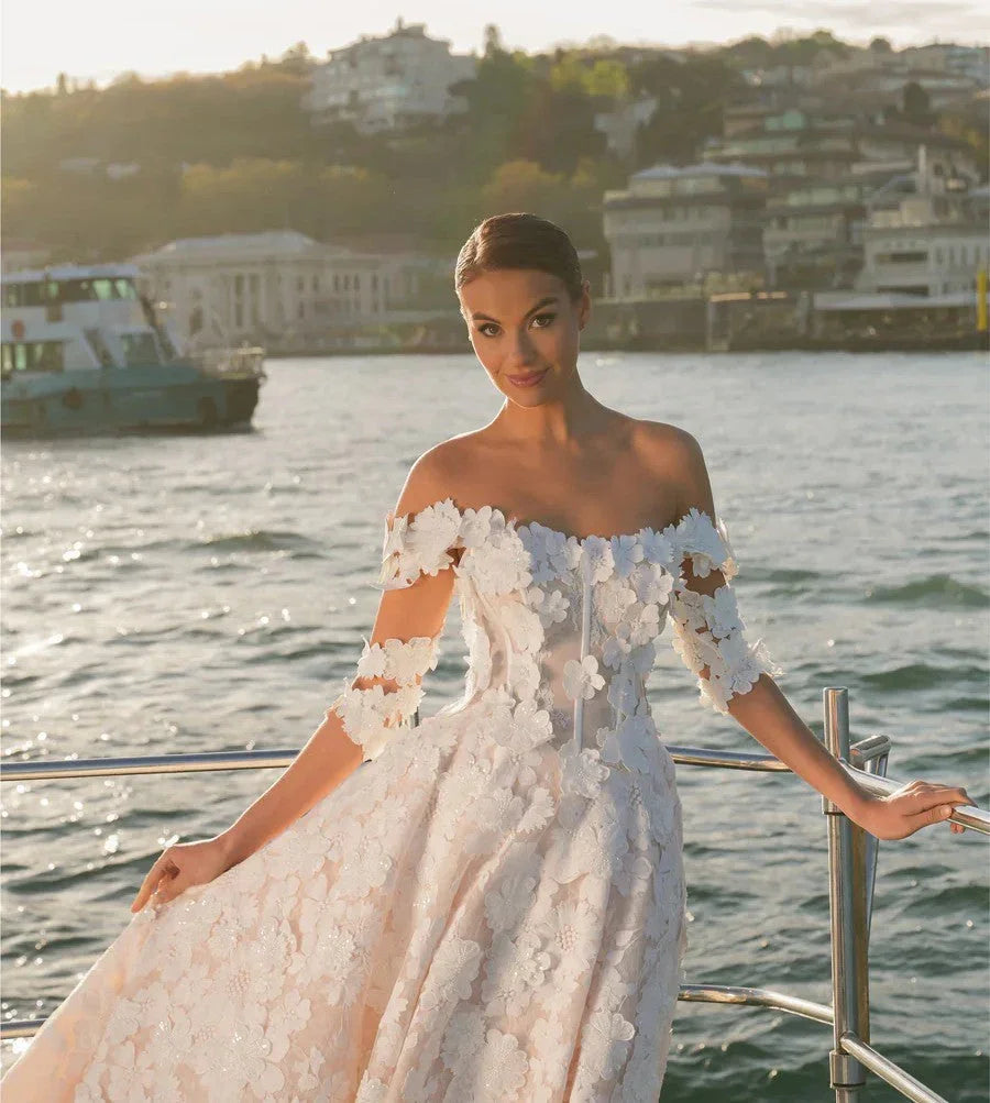 2026 Gelinlik Modasında Üç Boyutlu Dantel İşlemelerin Yükselişi - Mediha Cambaz Bridal