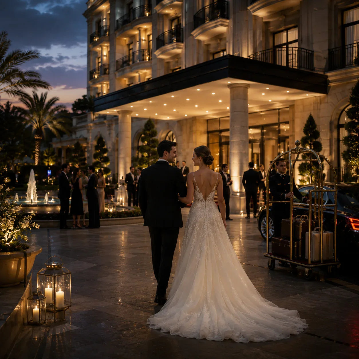 Otel Düğün Konsepti - Mediha Cambaz Bridal