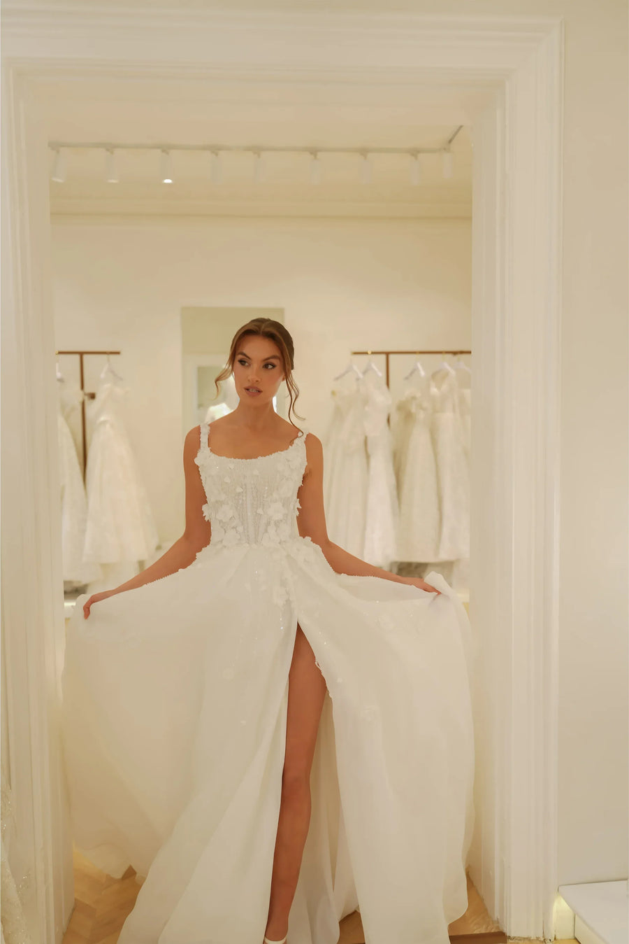  Strappy Wedding Dresses
