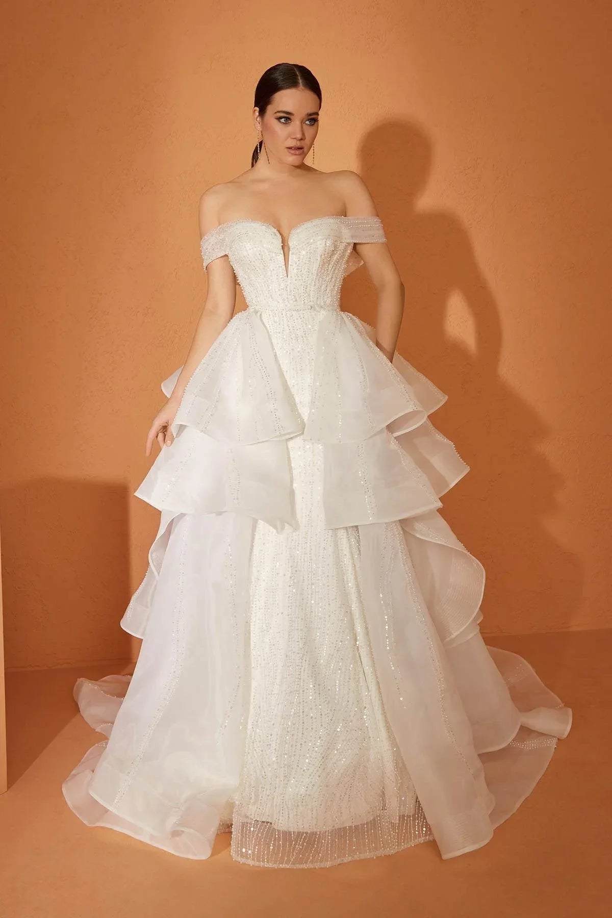 Camille 2 İki Parça Prenses ve Balık Gelinlik - Mediha Cambaz Bridal