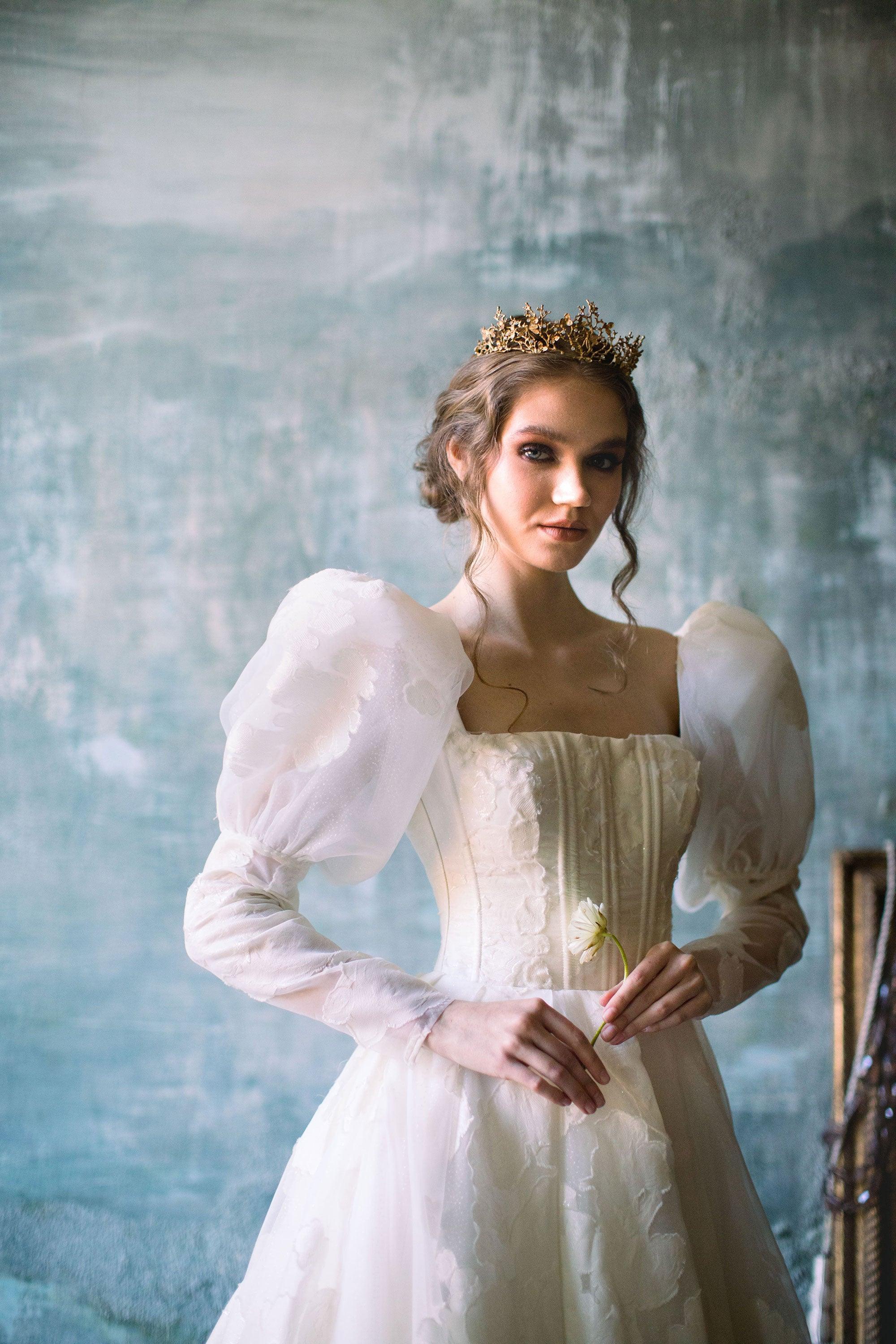 Daphne Işıltılı Prenses Model Gelinlik - Mediha Cambaz Bridal