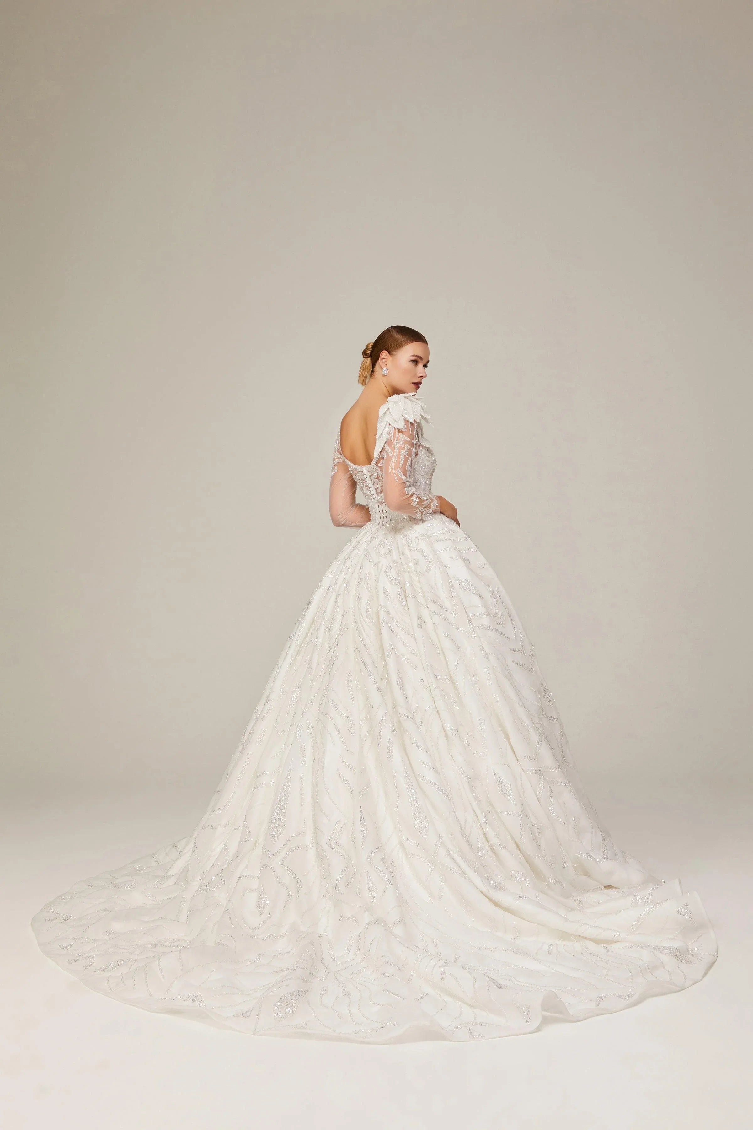Elizabeth Apoletli Prenses Model Gelinlik - Mediha Cambaz Bridal