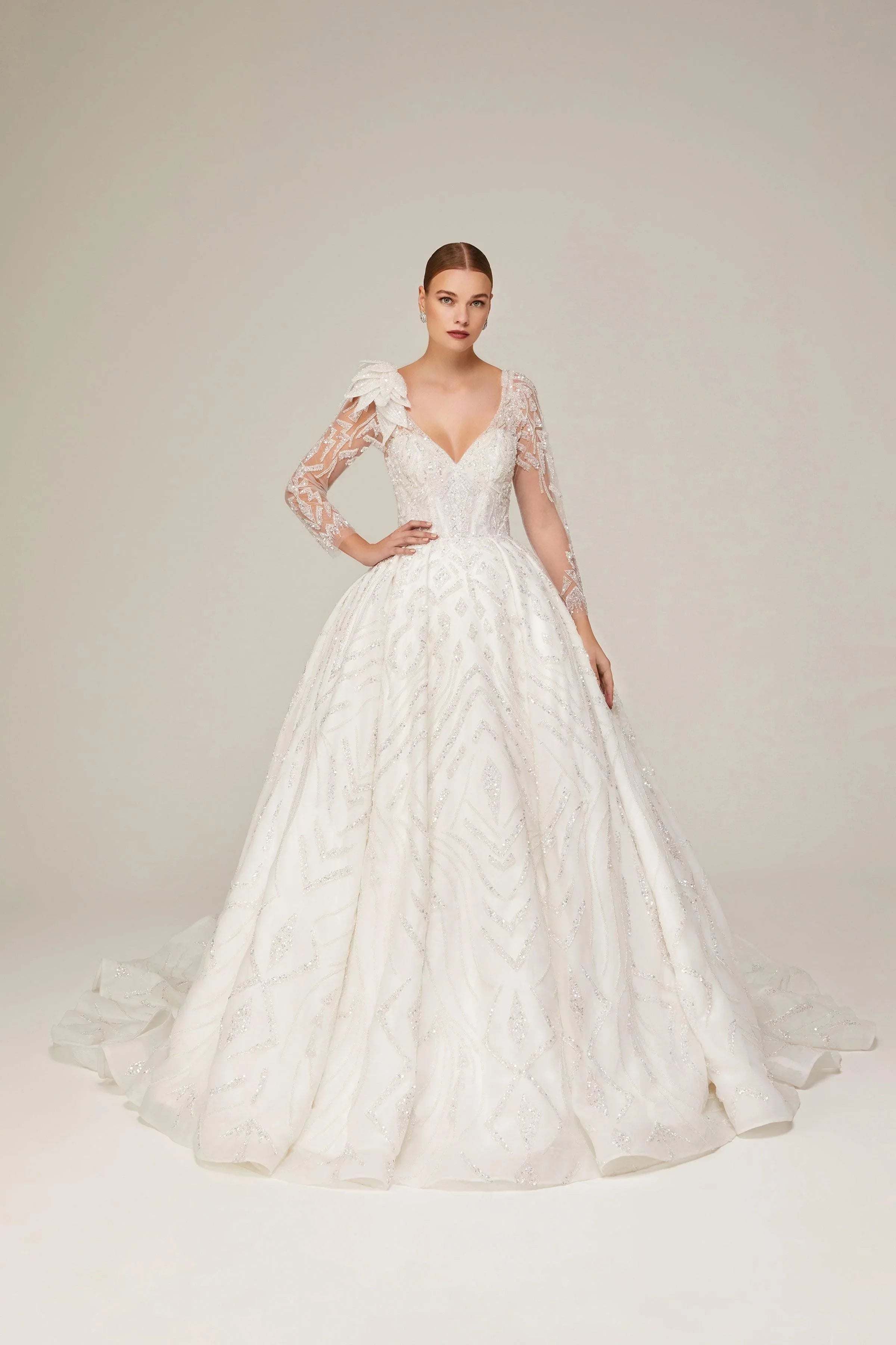 Elizabeth Apoletli Prenses Model Gelinlik - Mediha Cambaz Bridal